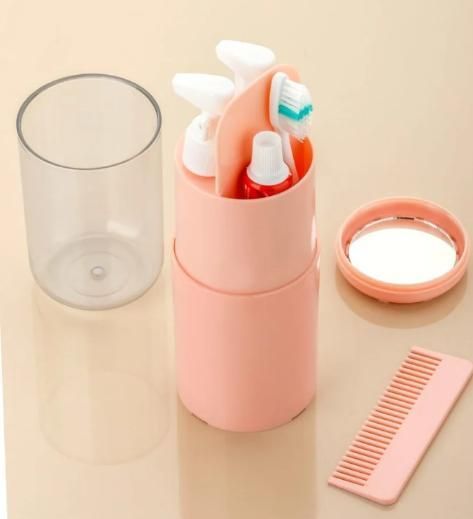 6-in-1 Travel Kit - Compact, Leak-Proof Organizer